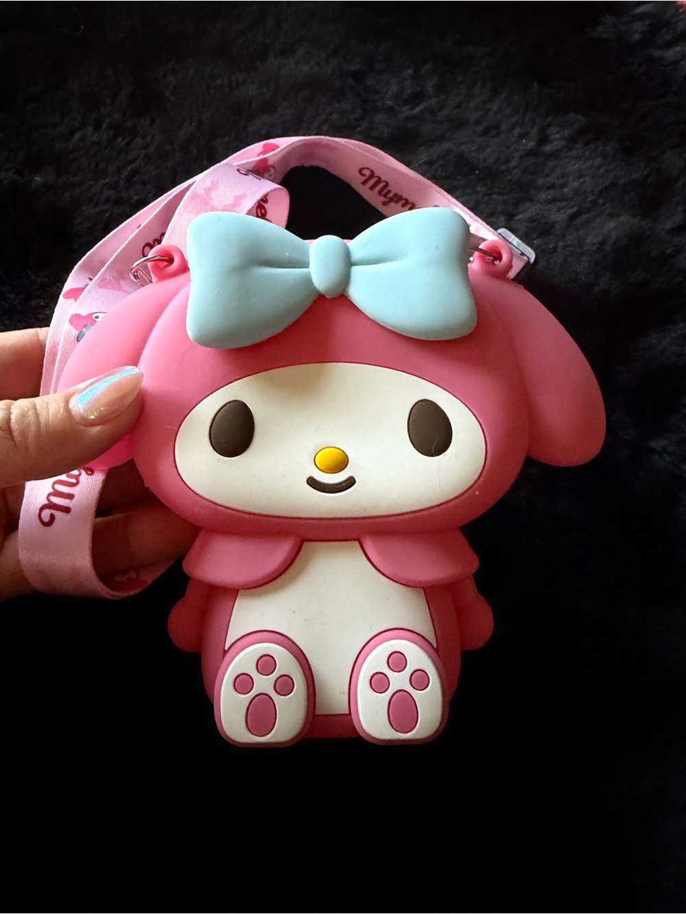 Sanrio My Melody Pink Bag with Light Blue Bow